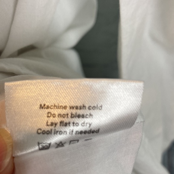 Summersalt Crisp Perfect Boyfriend Shirt Dress Sz S Organic Vacation Resortwear - Picture 14 of 16